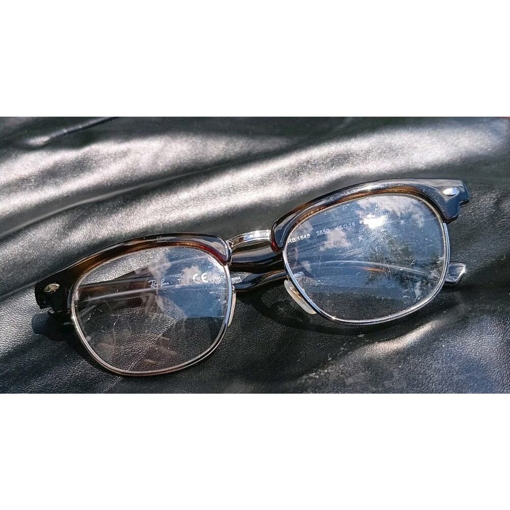 Ray Ban Tortoise Clubmaster Eyeglasses Frames Only 45-15-125